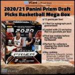 2020/21 Panini Prizm Draft Picks Basketball Mega Box