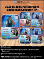 2020/24 Panini Prizm Basketball Collector Tin - Image 2