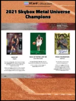 2021 Upper Deck Skybox Metal Universe Champions Box - Image 4