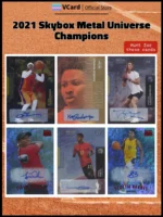 2021 Upper Deck Skybox Metal Universe Champions Box - Image 8