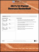 2021/22 Panini Donruss Basketball Box - Image 7