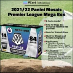 2021/22 Panini Mosaic Premier League Soccer Mega Box