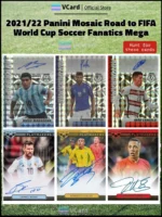 2021/22 Panini Mosaic World Cup Soccer Mega Box (Fanatics) - Image 3