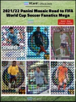 2021/22 Panini Mosaic World Cup Soccer Mega Box (Fanatics) - Image 4