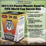 2021/22 Panini Mosaic World Cup Soccer Box