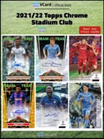 2021/22 Topps Chrome Stadium Club Soccer Mega Box - Image 8