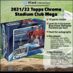 2021/22 Topps Chrome Stadium Club Soccer Mega Box