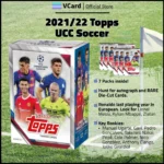 2021/22 Topps UCC Soccer Box