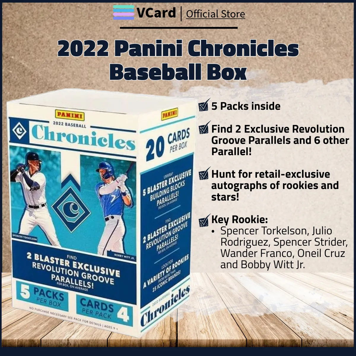 2022 Panini Chronicles Baseball Box sq 2022 Panini Chronicles Baseball Box - Image 1