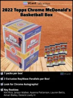 2022 Topps Chrome McDonald Basketball Box - Image 2