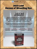 2023 Leaf Heroes of Wrestling Box - Image 4