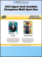 2023 Upper Deck Goodwin Champions Multi Sport Box - Image 3