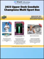 2023 Upper Deck Goodwin Champions Multi Sport Box - Image 4