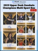 2023 Upper Deck Goodwin Champions Multi Sport Box - Image 7