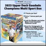 2023 Upper Deck Goodwin Champions Multi Sport Box
