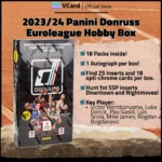 2023/24 Panini Donruss Euroleague Basketball Hobby Box