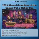 2024 Upper Deck Marvel: Guardian of the Galaxy Vol.3 Hobby Box