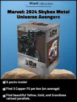 2024 Upper Deck Skybox Metal Universe Marvel Avengers Box - Image 2