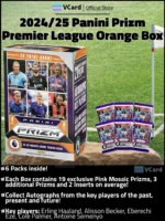 2024/25 Panini Prizm Premier League Soccer Box (Orange) - Image 2