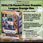 2024/25 Panini Prizm Premier League Soccer Box (Orange)