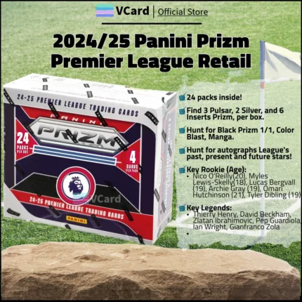 2024/25 Panini Prizm Premier League Soccer Retail Box