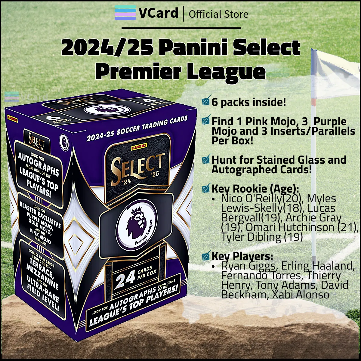 202425 Panini Select Premier League Soccer Box sq 2024/25 Panini Select Premier League Soccer Box - Image 1