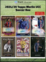 2024/25 Topps Merlin UCC Soccer Hobby Box - Image 6
