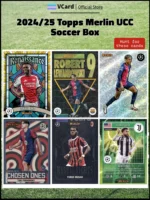 2024/25 Topps Merlin UCC Soccer Hobby Box - Image 7