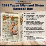 2025 Topps Allen and Ginter Baseball Box