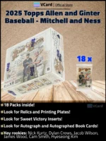 2025 Topps Allen and Ginter Baseball Hobby Box (Mitchell and Ness) - Image 2