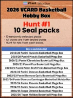 2026 VCARD Basketball v3 Hobby Box - Image 4