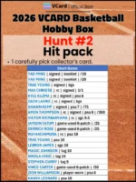 2026 VCARD Basketball v3 Hobby Box - Image 5