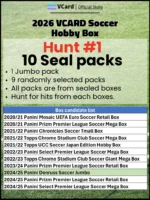 2026 VCARD Soccer v3 Hobby Box - Image 4