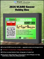 2026 VCARD Soccer v3 Hobby Box - Image 2