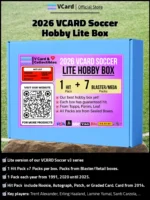 2026 VCARD Soccer Hobby Box (v3 Lite) - Image 2
