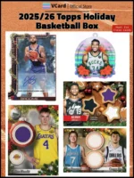 2025/26 Topps Holiday Basketball Mega Box - Image 7