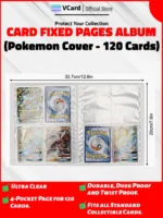 Fixed Album: 4 Pocket Pokemon Clear 120 cards - Image 3