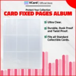 Fixed Album: 9 Pocket Clear 216 cards