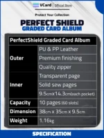 Graded Card Album: Perfect Shield - - Image 3