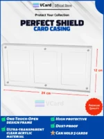 Magnetic Holder: Perfect Shield - 3 Card Panel - Image 3