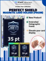 Magnetic Holder: Perfect Shield - Holographic 35PT Silver (Plain) - Image 2