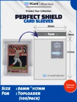 Sleeve: Perfect Shield - Toploader Sealable - Image 2