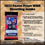 2022 Panini Prizm WWE Wrestling Jumbo