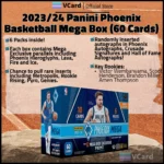 2023/24 Panini Phoenix Basketball Mega Box (60 Cards)