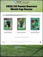 2025/26 Panini Donruss World Cup Soccer Box (Blue) - Image 3