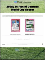 2025/26 Panini Donruss World Cup Soccer Box (Blue) - Image 5