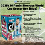 2025/26 Panini Donruss World Cup Soccer Box (Blue)