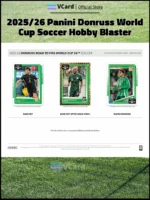 2025/26 Panini Donruss World Cup Soccer Hobby Blaster Box - Image 3