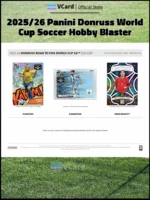 2025/26 Panini Donruss World Cup Soccer Hobby Blaster Box - Image 4