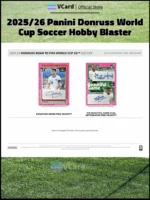 2025/26 Panini Donruss World Cup Soccer Hobby Blaster Box - Image 5